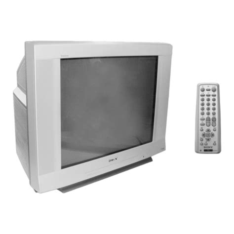 sony trinitron 32 manual PDF