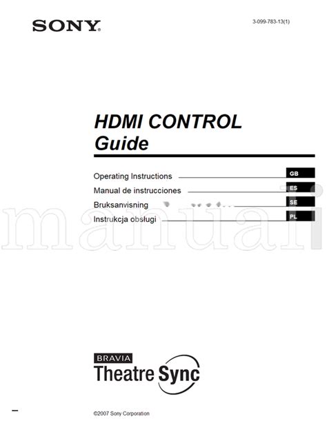 sony tv operating manuals Kindle Editon