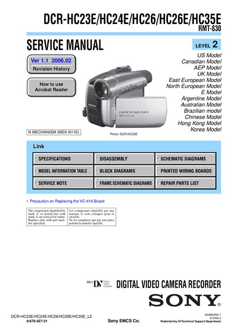 sony video camera handycam manual Doc