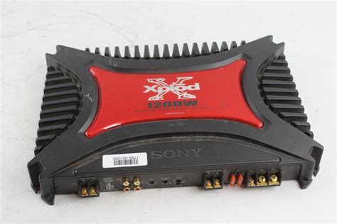 sony xplod amp specs Doc