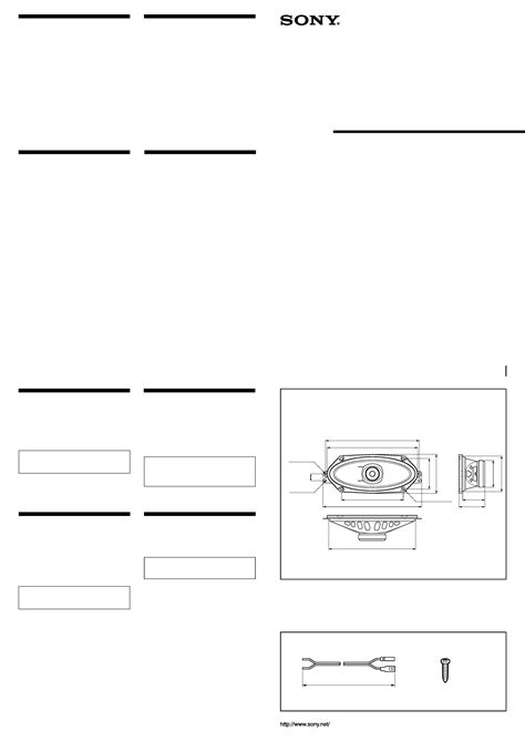 sony xs w4121 speakers owners manual Kindle Editon