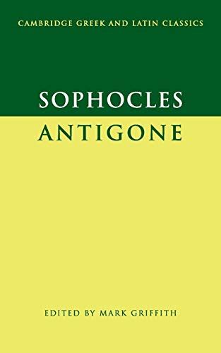 sophocles antigone cambridge greek and latin classics Kindle Editon