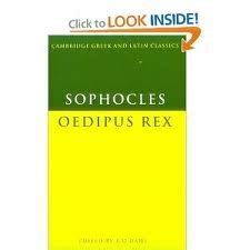 sophocles oedipus rex cambridge greek and latin classics Reader