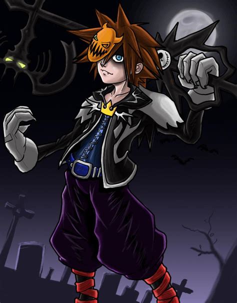 sora kingdom hearts halloween