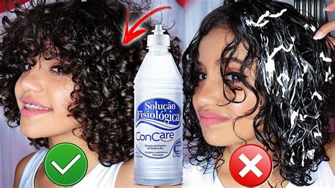 soro fisiológico para cabelo