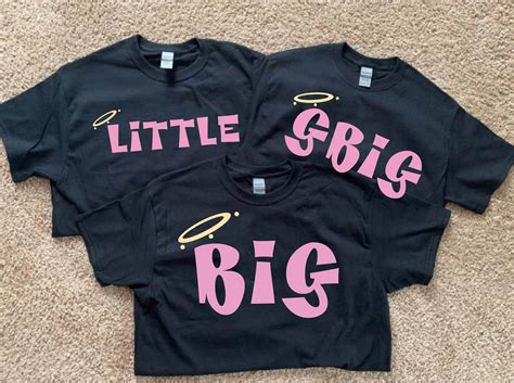 sorority big little shirts