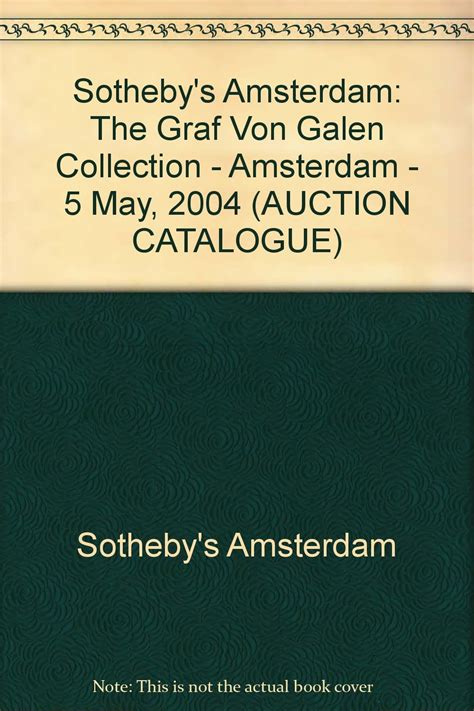 sothebys the graf van galen collection Reader