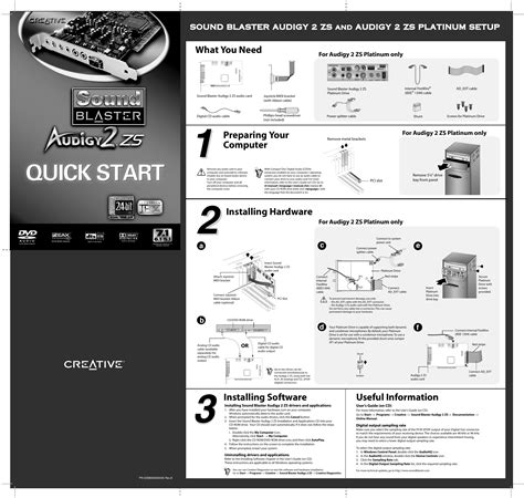 sound blaster audigy 2 zs guide PDF