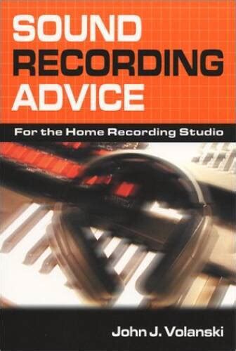 sound recording advice Doc