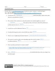 sound webquest answer key Doc