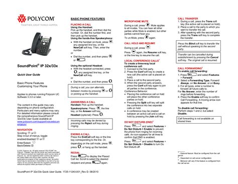 soundpoint ip 331 user manual Doc