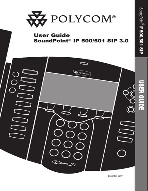 soundpoint ip 501 user guide PDF