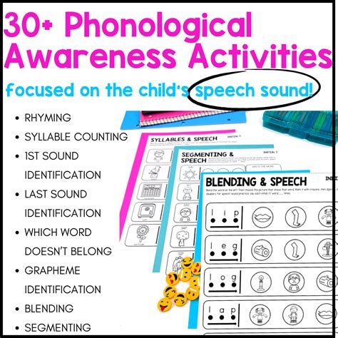 sounds in action phonological awareness activities and assessment PDF