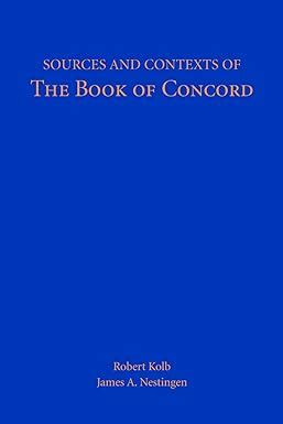 sources and contexts of the book of concord PDF