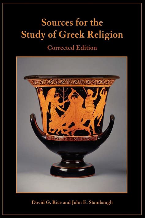 sources for the study of greek religion sources for biblical study 14 Reader