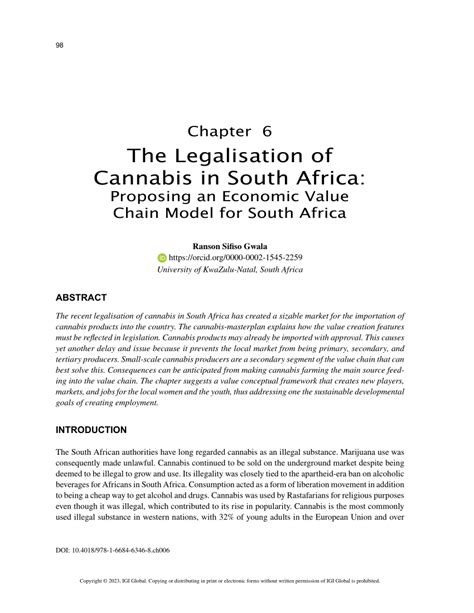 south africa parlaiment introduce legalisation of marijuana pdf PDF