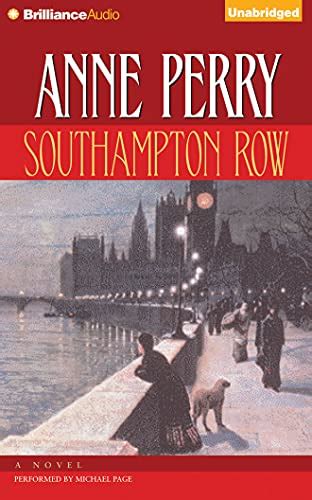 southampton row a charlotte and thomas pitt novel Reader