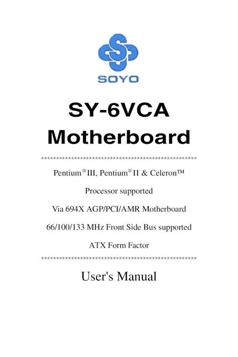 soyo dylm1598 monitors owners manual Doc