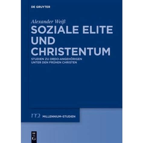 soziale elite christentum ordo angeh rigen christen Reader