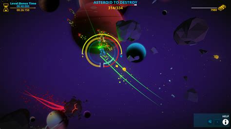 space asteroid shooter game