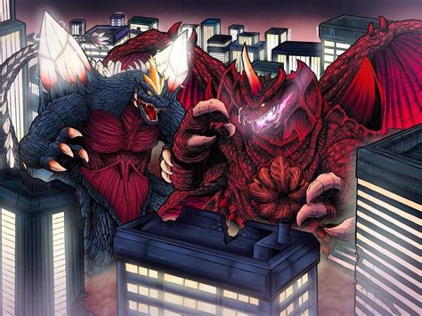 spacegodzilla vs destoroyah