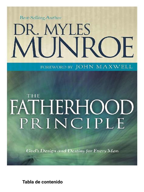 span fatherhood principle spanish edition Reader