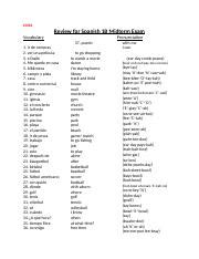 spanish 1b lesson 24.1