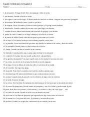 spanish chapter 6 study guide answers Doc