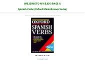 spanish verbs oxford minireference series Doc
