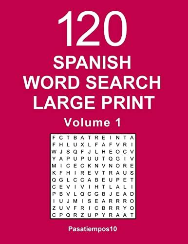 spanish word search puzzles volume 1 Reader