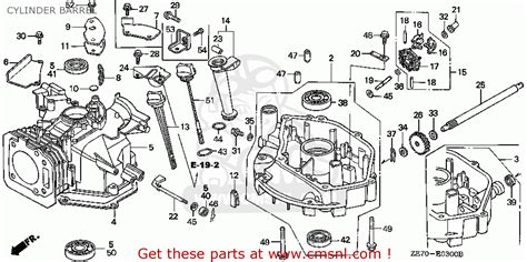 spare parts manual honda gx160 PDF