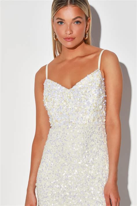 sparkle dress white