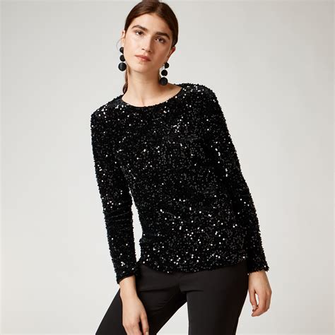 sparkly long sleeve shirt