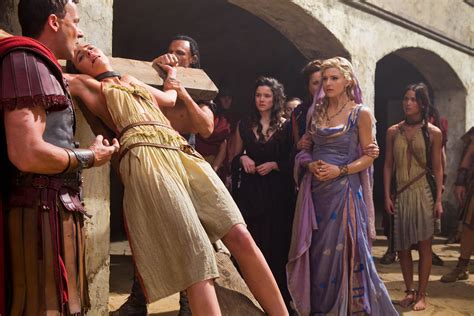 spartacus series nude scenes