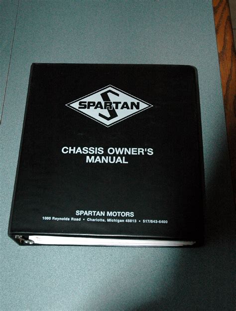 spartan chassis owners manual Epub