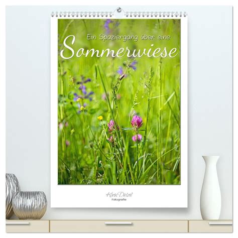 spaziergang ber eine sommerwiese wandkalender Doc