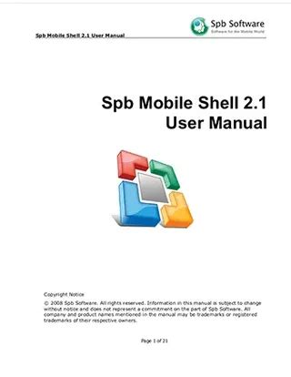 spb shell user manual Kindle Editon