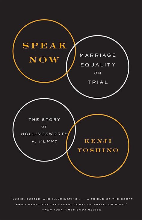 speak now marriage equality on trial Epub