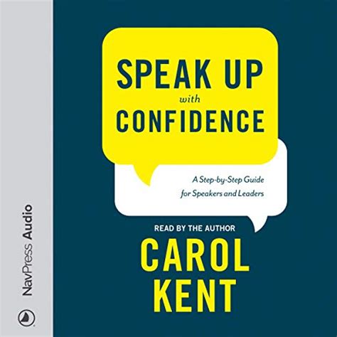 speak up with confidence a step by step guide for speakers and leaders PDF