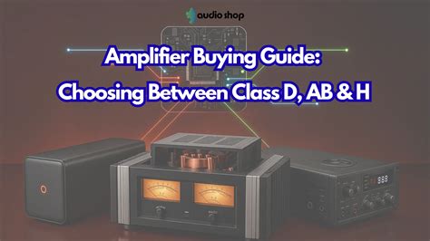 speaker amplifier buying guide Kindle Editon