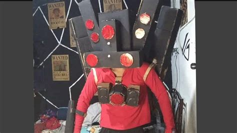 speaker man costume