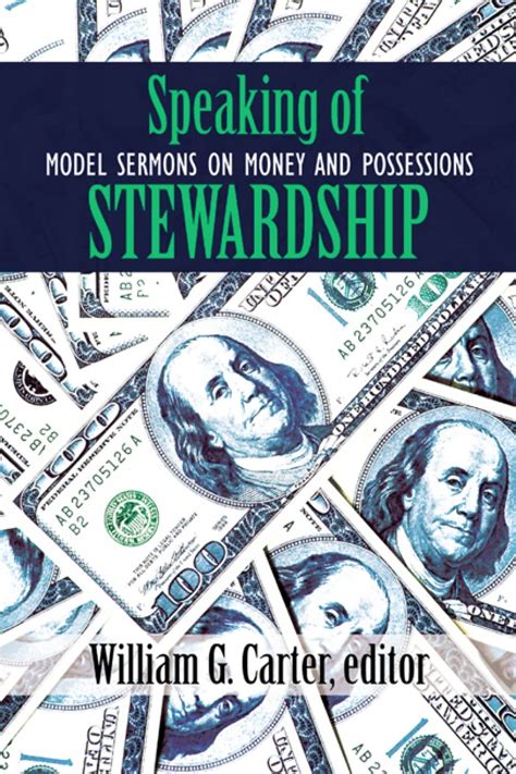 speaking of stewardship model sermons on money and possessions Doc