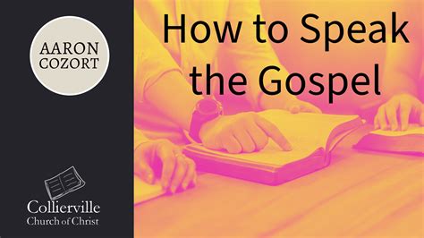 speaking the gospel today Epub