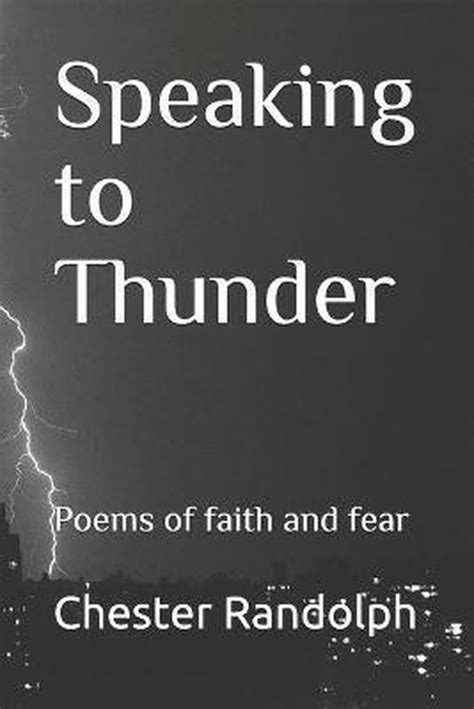 speaking to thunder poems of faith and fear Doc