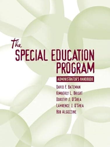 special education program administrators handbook Doc