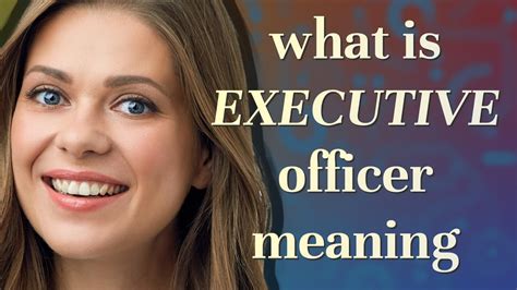 special executive officer means