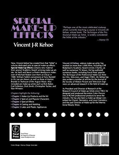 special make up effects vincent kehoe ebook Kindle Editon