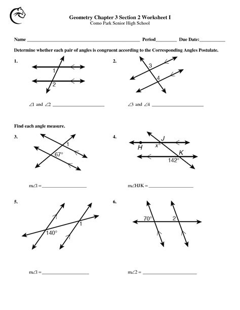 special pairs of angles worksheet answers Epub