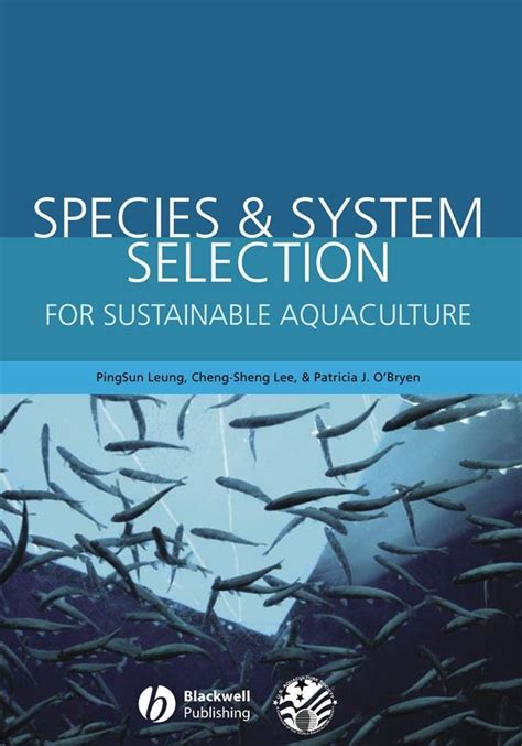 species and system selection for sustainable aquaculture Doc