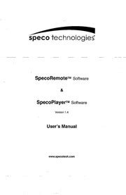 speco remote user manual Kindle Editon